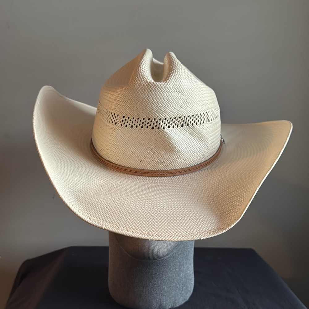 Vintage Larry Mahan Straw Hat